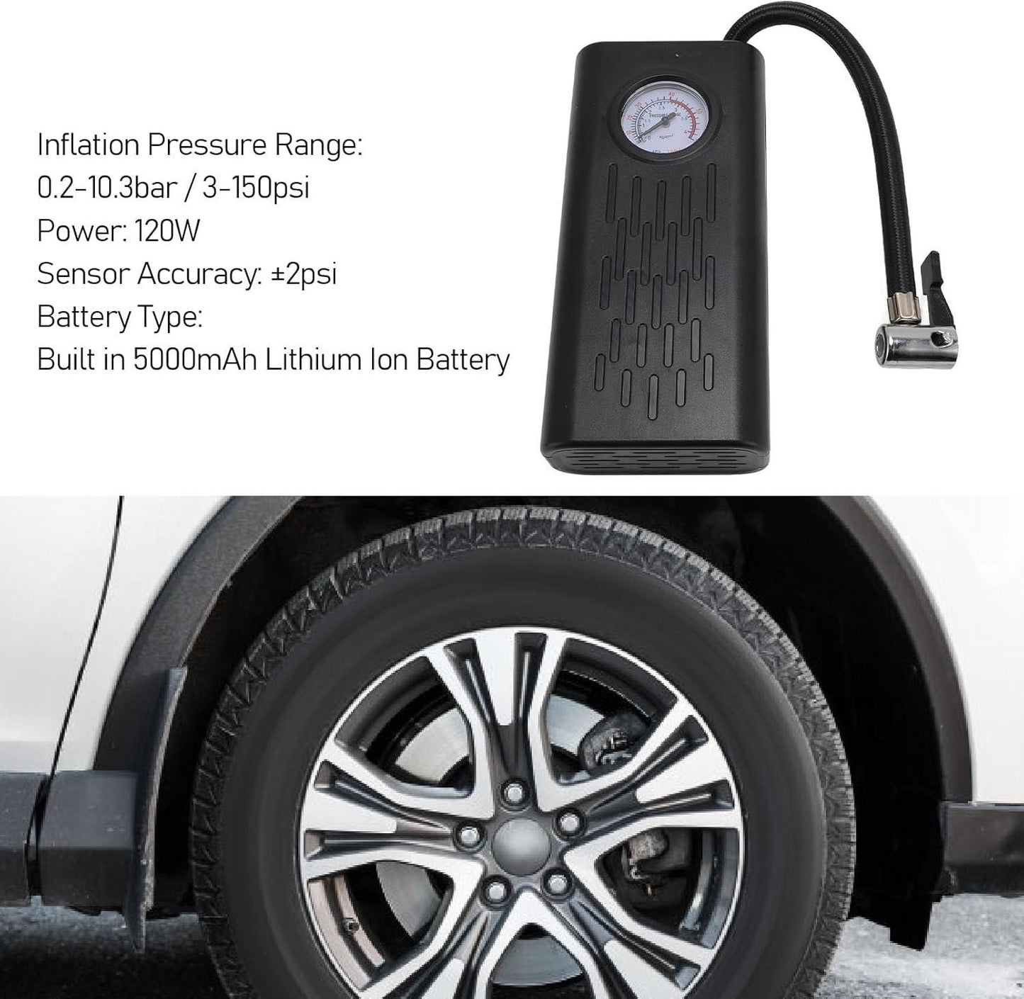AirPro Max™ Portable Air Compressor Tire Inflator