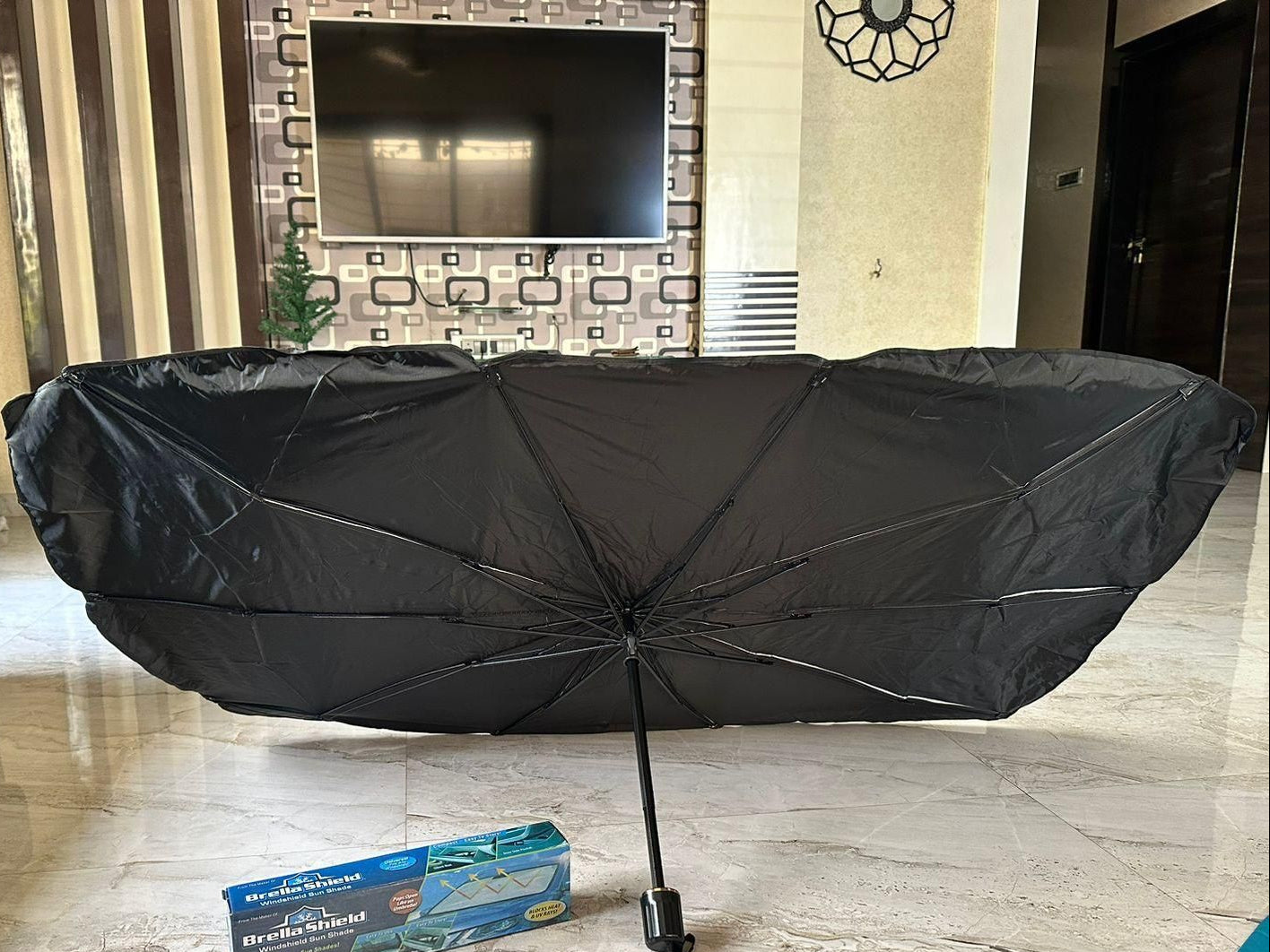 CoolBreeze™ Car Sun Shade Umbrella