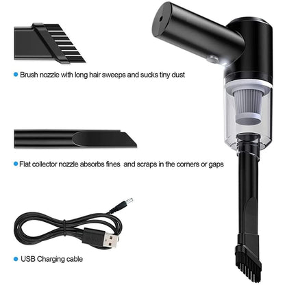 DustBlaster™ Portable Handheld Air Duster Wireless Vacuum Cleaner
