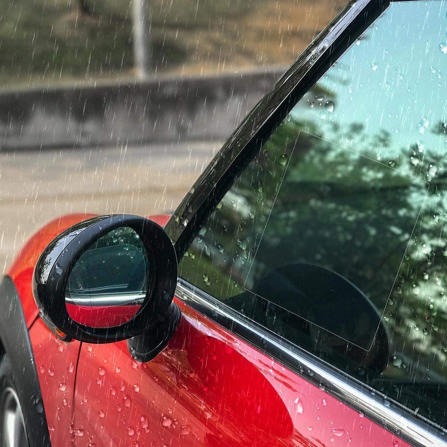 ClearView™ Anti-Fog &amp; Rainproof Mirror Film (Pack of 2)