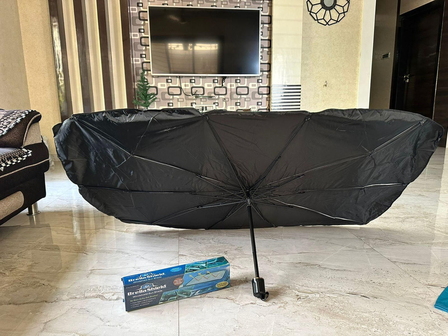 CoolBreeze™ Car Sun Shade Umbrella