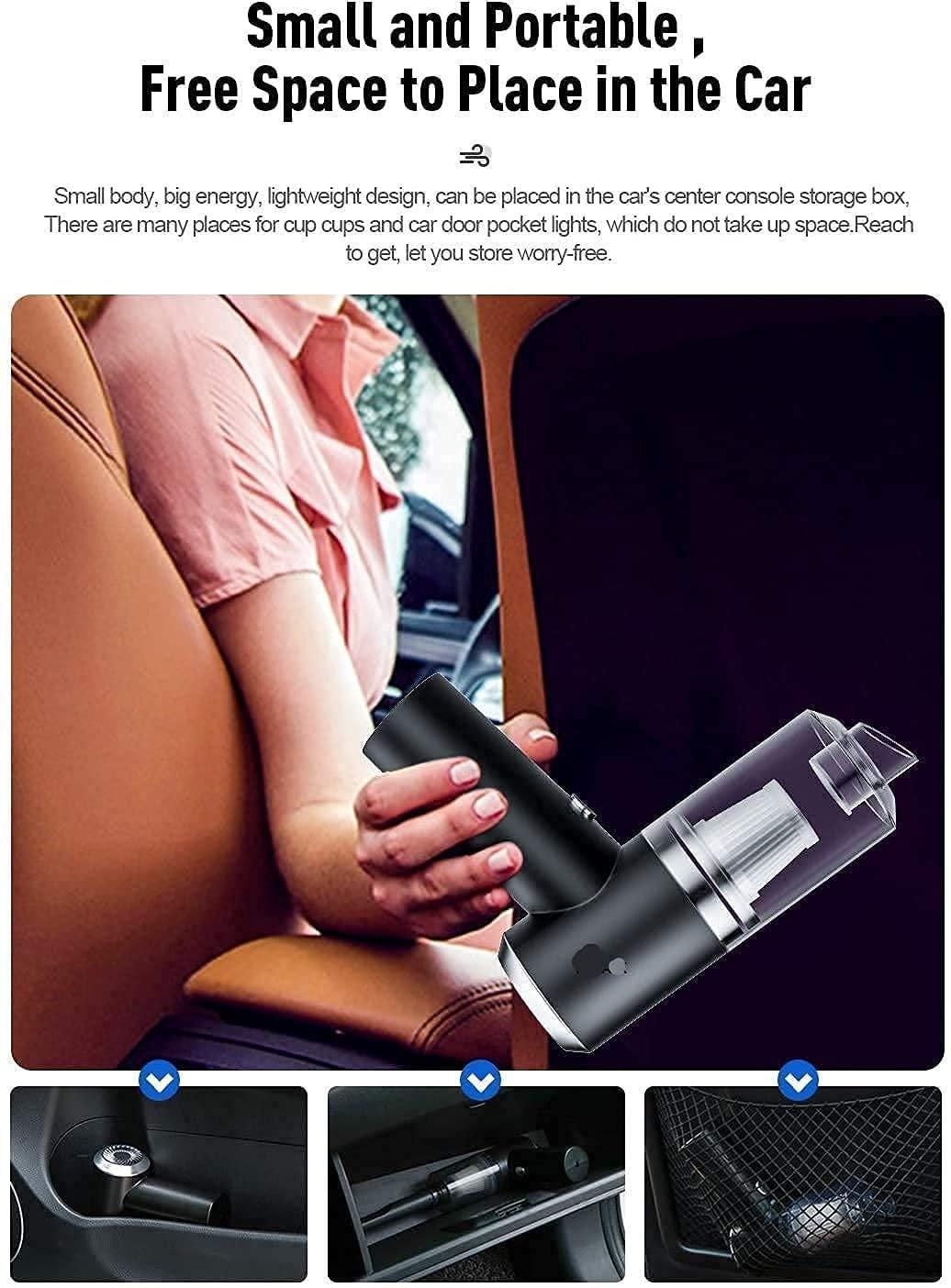 DustBlaster™ Portable Handheld Air Duster Wireless Vacuum Cleaner